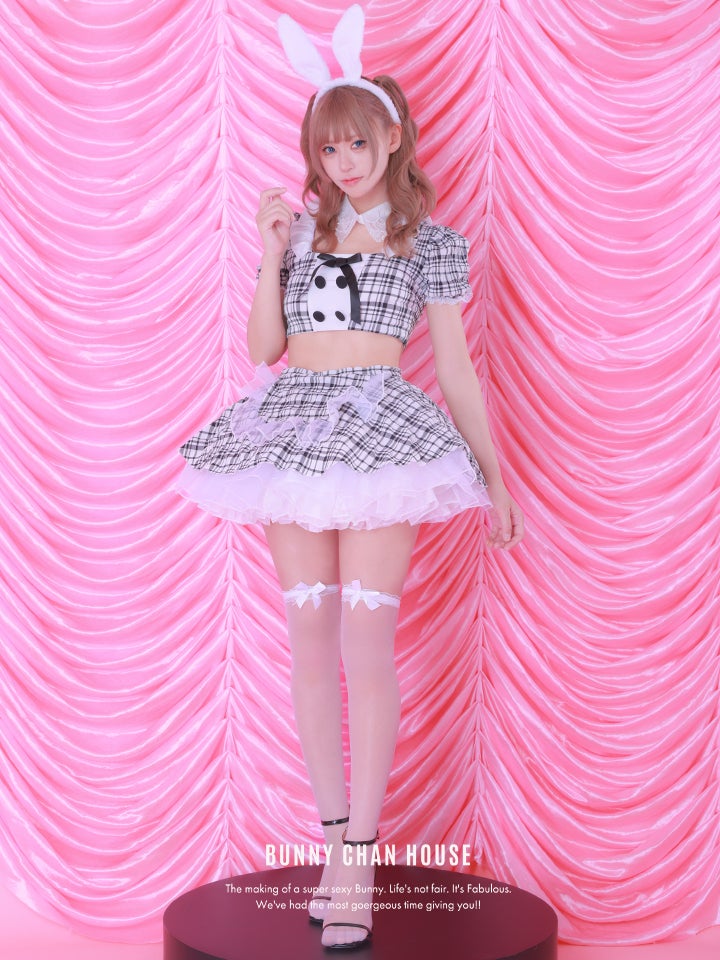 【4点セット】Cheeky Pastel Bunny チーキー パステルバニーブラック [みゆちゃん着用] vcsbn-10216-1