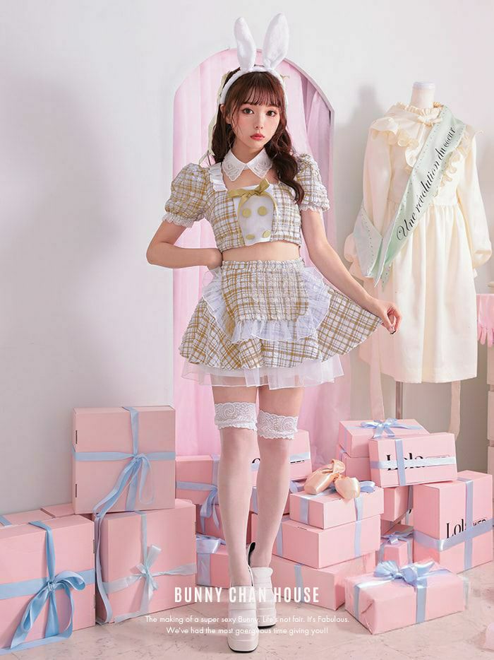 4点セット】Cheeky Pastel Bunny チーキー パステルバニー ブラウン