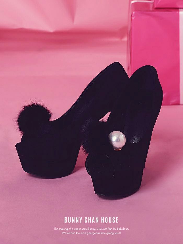 Snowflake HEEL オープントゥー美脚パンプス レッド・ホワイト・ブラック vsh-19-0916
