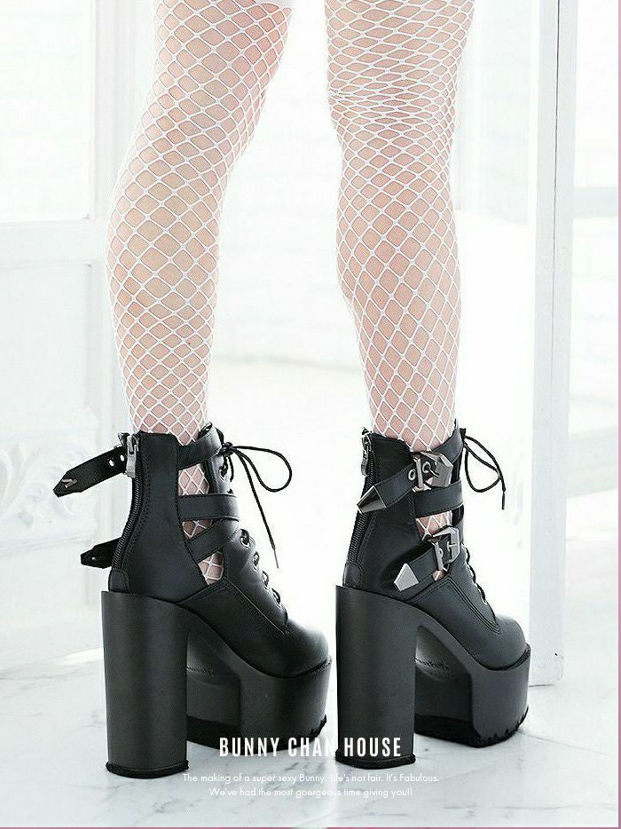 Platform boots プラットフォームブーツ ショートブーツ vsh-ab202002