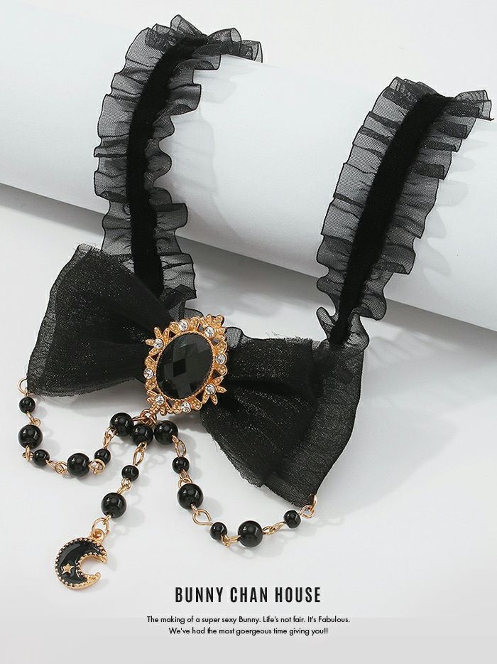 レースリボンチョーカー