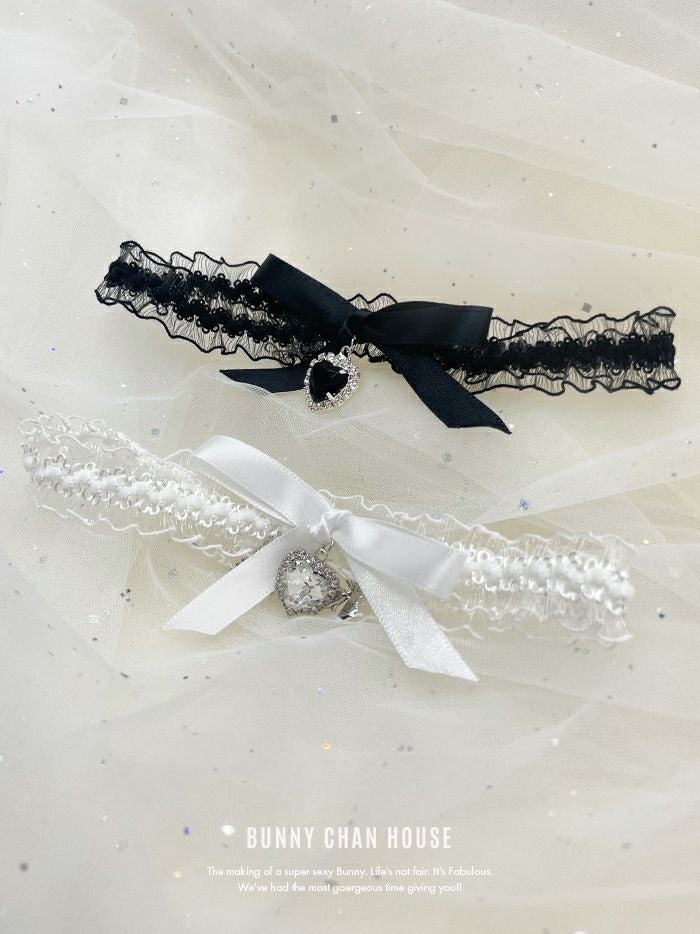 #レースリボンチョーカー