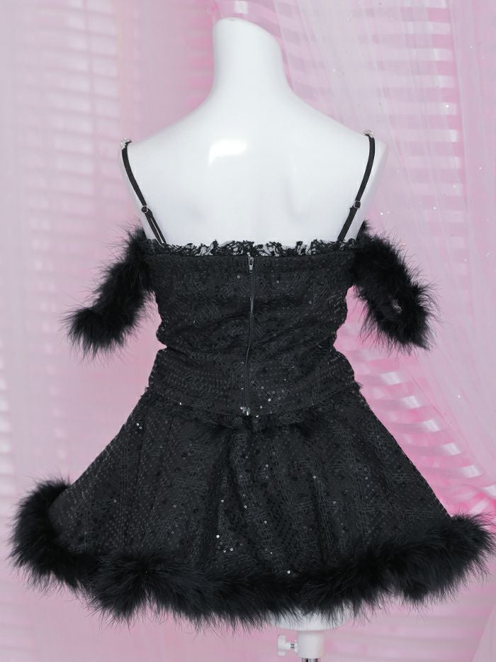 【3点セット】Persian Bunny. ペルシャ バニー [ブラック] vcsbn-240311-2a