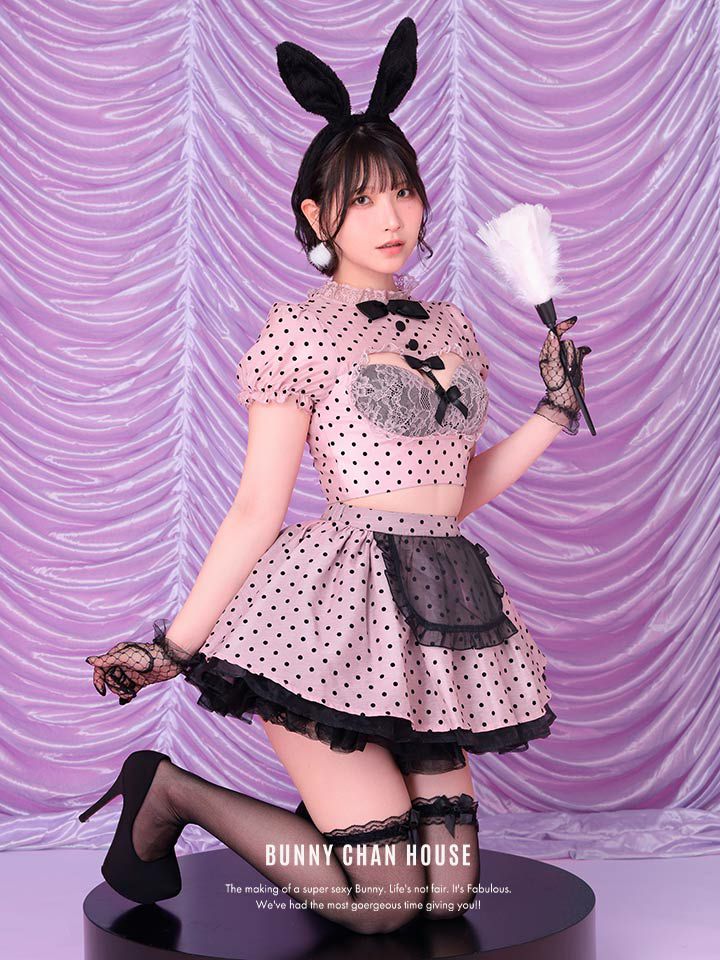 POLKA　DOTS  [ピンク]