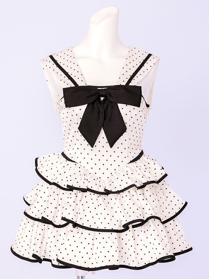 【2点セット】Dot Sweet Bunny ドットスイートバニー [ホワイト] vcsbn-250233-2b-mi