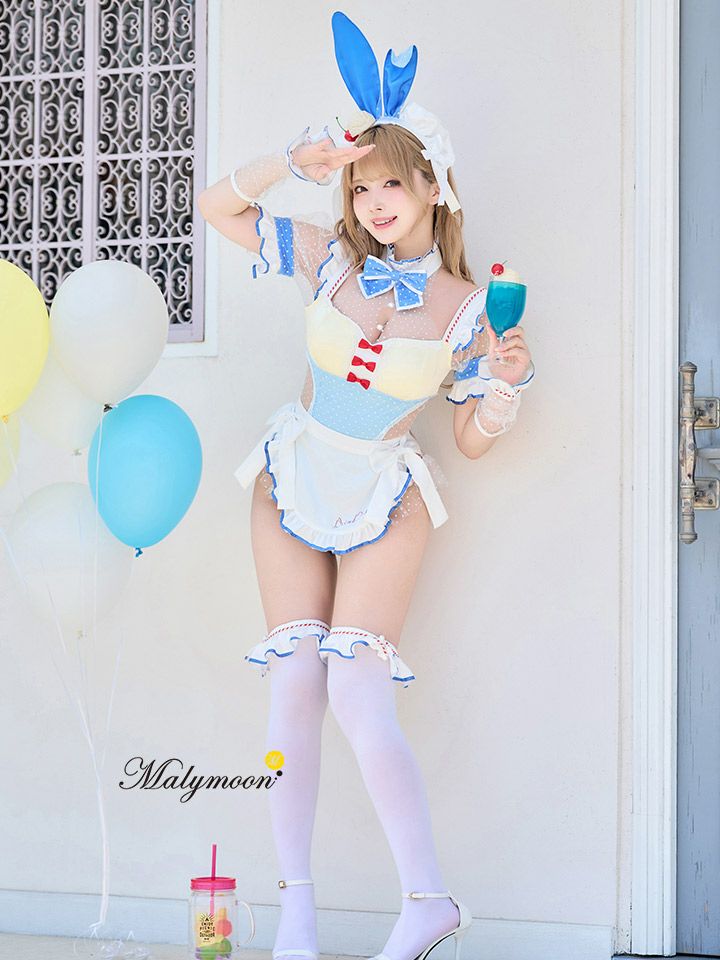 8点セット】Malymoon マリームーン クリームソーダバニーメイド