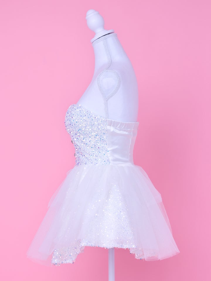 【2点セット】diamond jewelry bunny ダイアモンドジュエリーバニー スカート ホワイト vcsbn-250238-1