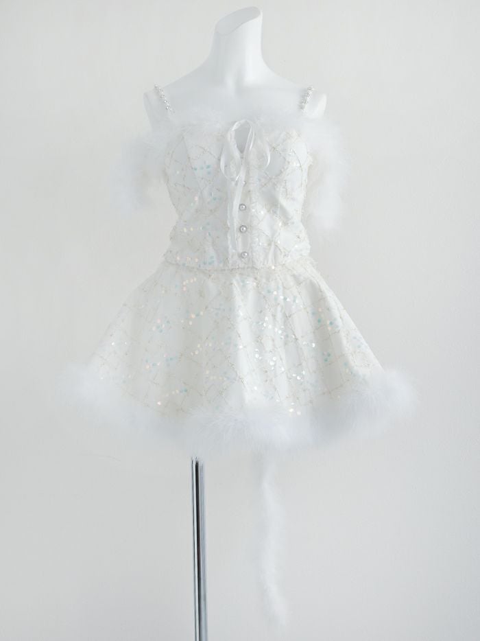 【3点セット】Persian Bunny. ペルシャ バニー ホワイト vcsbn-240311-1a