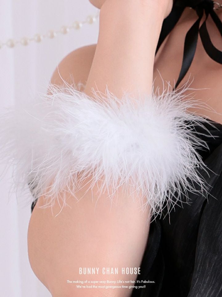 #ファーブレスレット