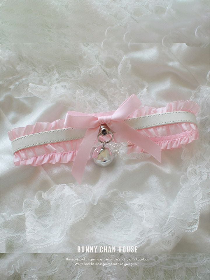 ゴシックリボン チョーカー サークルネックレス vcsit-23352