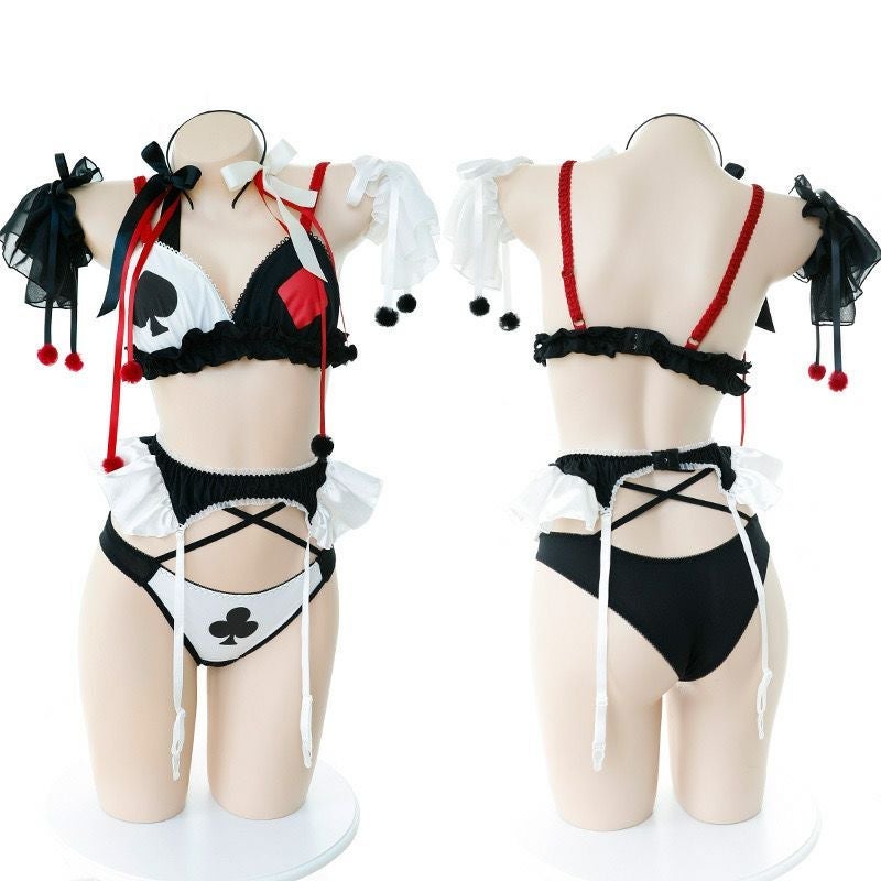 【5点セット】 MILK.ゴシック ブライド ランジェリー 花嫁コス mkc-0032