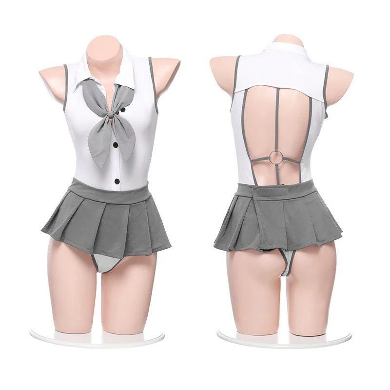 【3点セット】 MILK. セクシー セーラー レオタード mkc-0064