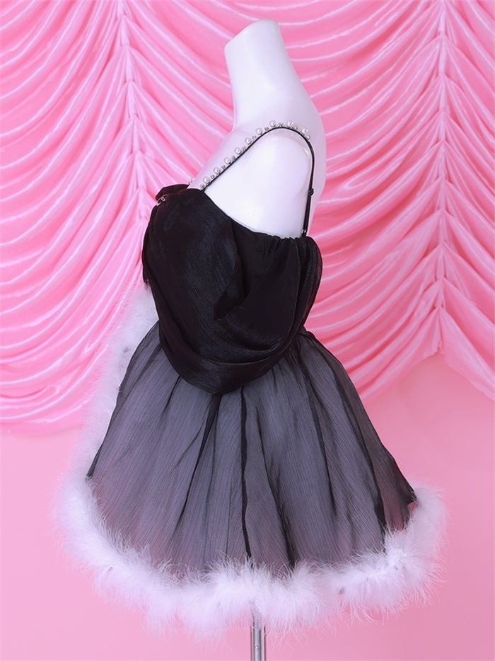 【3点セット】Alice in bunny party アリスインバニーパーティー ブラック vcsbn-250170-2b