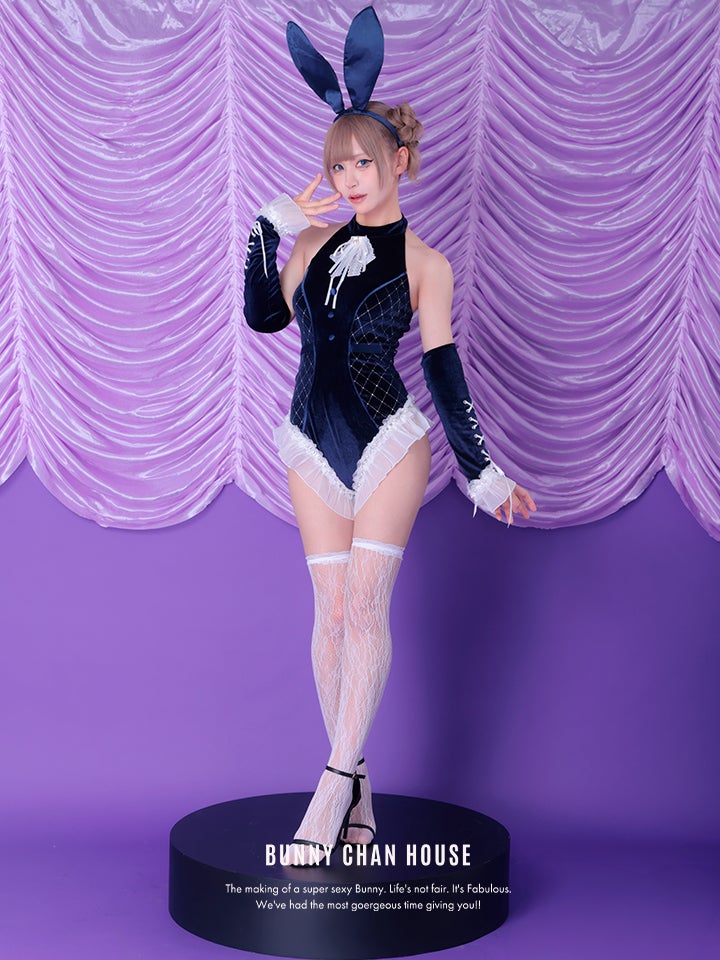 【3点セット】Luminous Bunny ルミナス バニー ネイビー vcsbn-250227-2