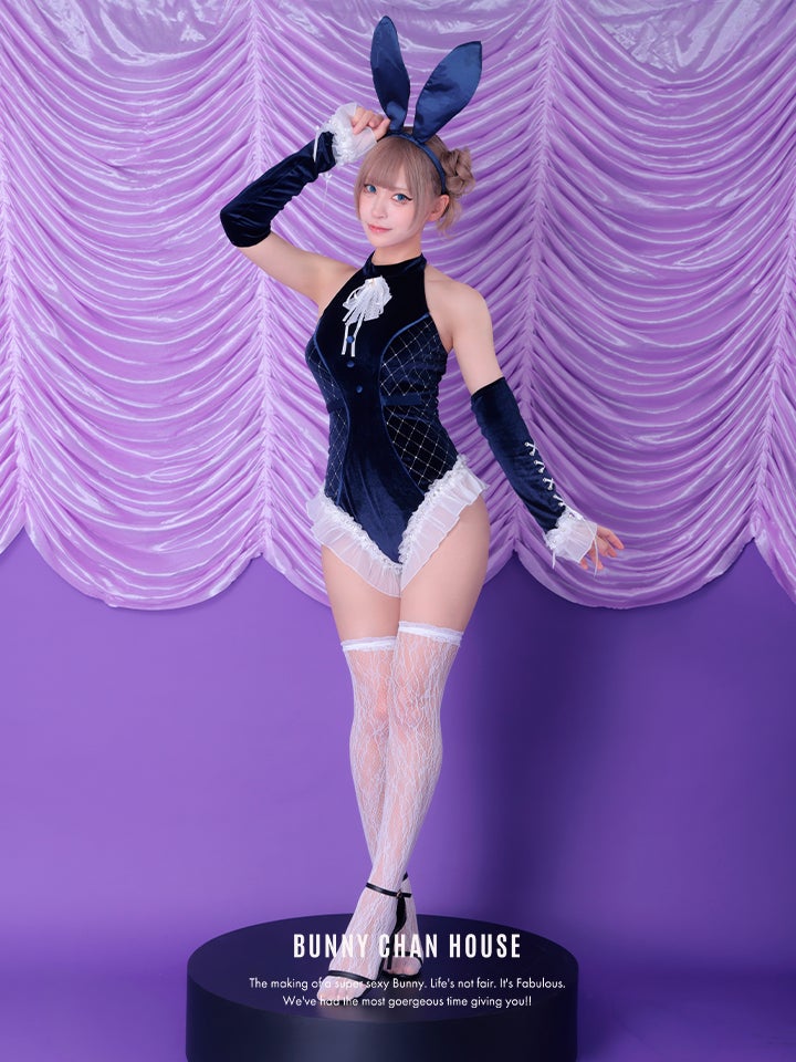 【3点セット】Luminous Bunny ルミナス バニー ネイビー vcsbn-250227-2