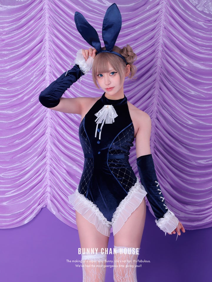 【3点セット】Luminous Bunny ルミナス バニー ネイビー vcsbn-250227-2
