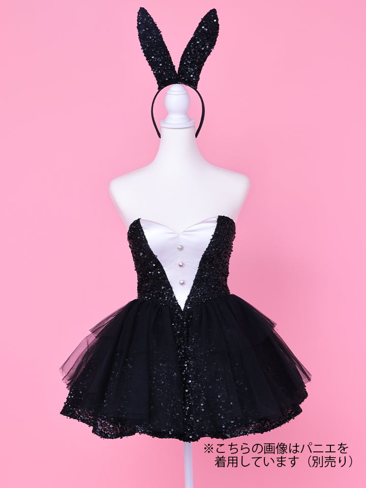 【2点セット】diamond jewelry bunny ダイアモンドジュエリーバニー スカート ブラック vcsbn-250238-2-ch