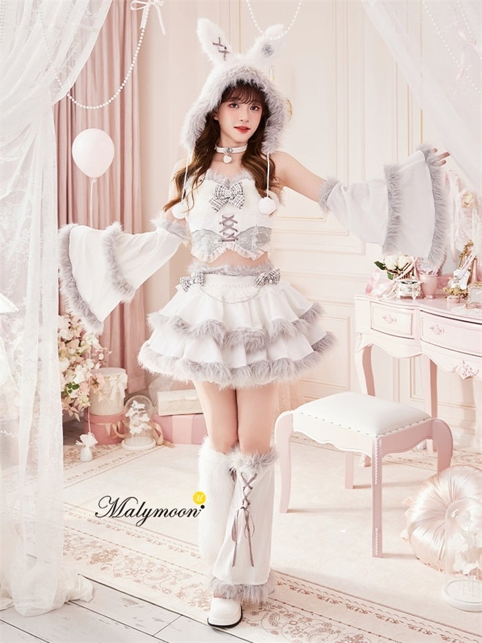 【10点セット】Malymoon マリームーン クロスシェリーファーバニー クロスシェリーファーバニー mlcs26044