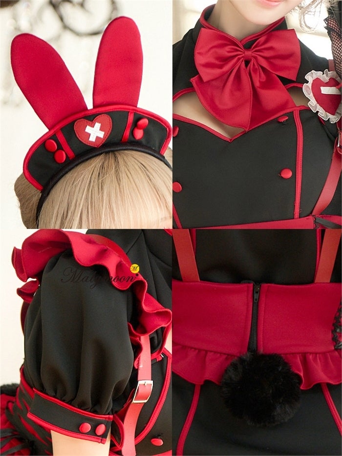 【11点セット】Malymoon マリームーン レッドムーンバニーナース mlcs25230