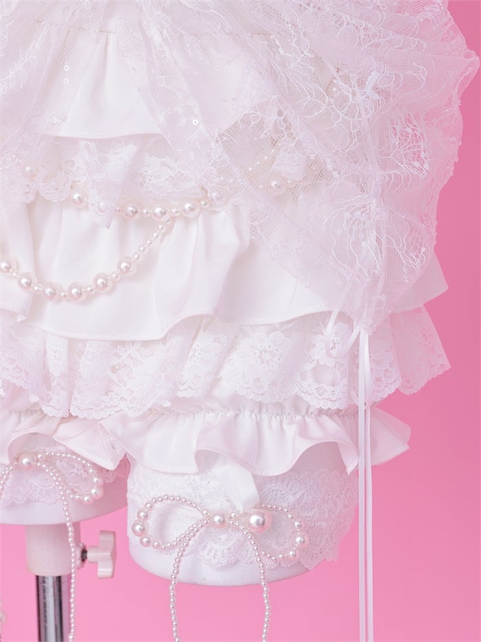 MARIA with fabulous Lace マリアウィズファビュラスレース レースバニー ホワイト vcsbn-260530-1b