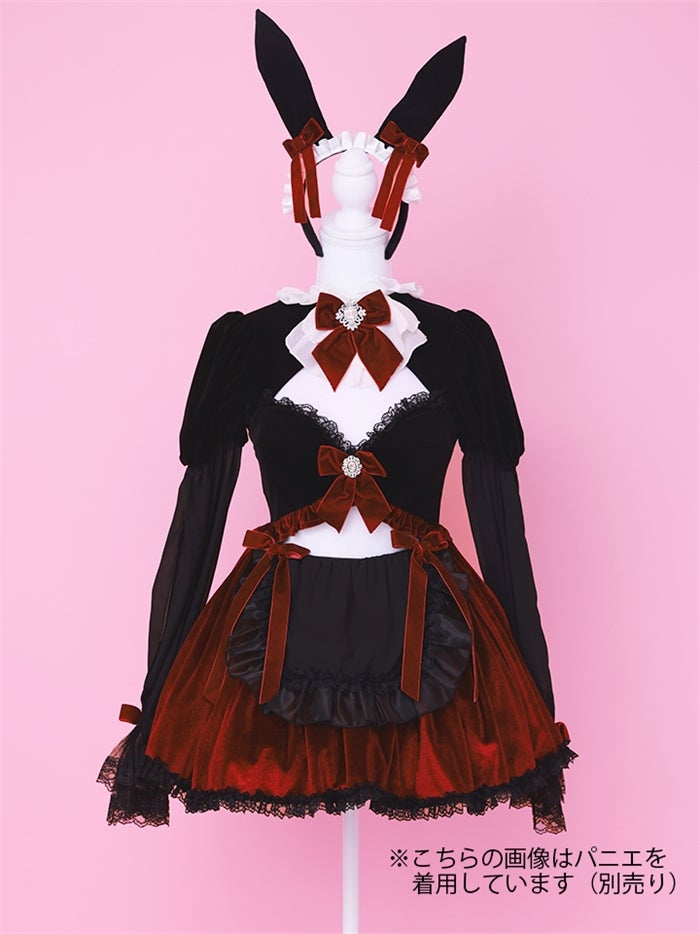 vanityME. × Chiroru コラボ UmberTwilight Bunny トワイライトバニー バニーコスプレ ブラック vcsbn-260156