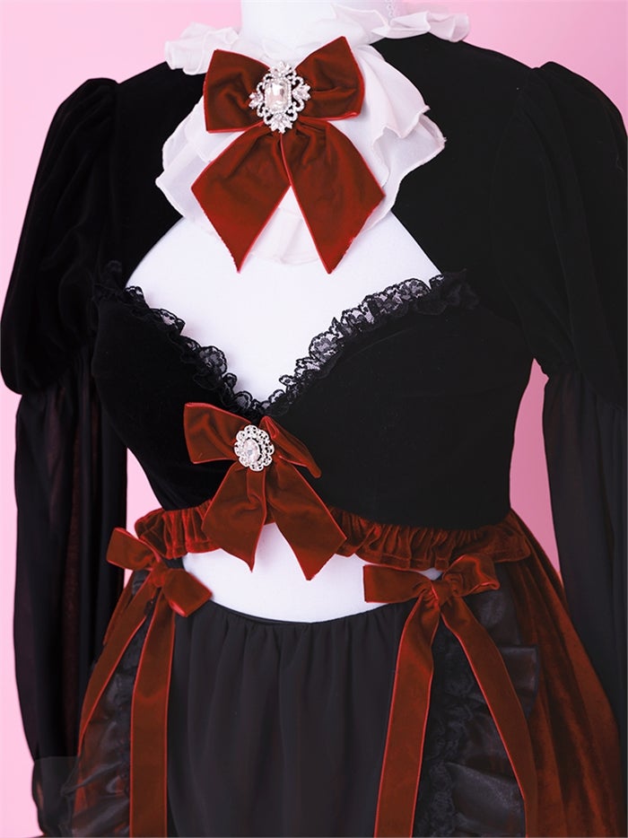 vanityME. × Chiroru コラボ UmberTwilight Bunny トワイライトバニー バニーコスプレ ブラック vcsbn-260156